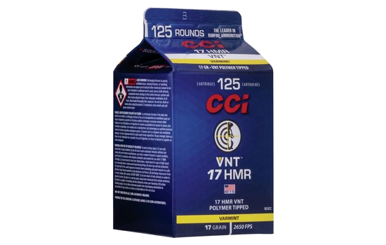 CCI - VNT — 17 Grains · Varmint & Predator Tipped · 125