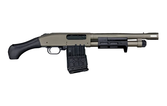 Mossberg - 590M Breacher — 12 Gauge · 5 Round · Tungsten · 11.5"