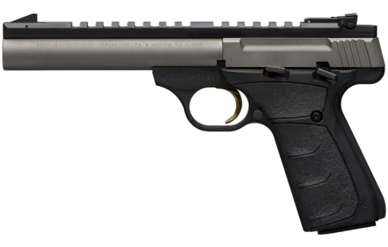 Browning - Buck Mark Field Target — 22 Long Rifle · 10 Round · Tungsten · 5.5" · Full Size · Single Action
