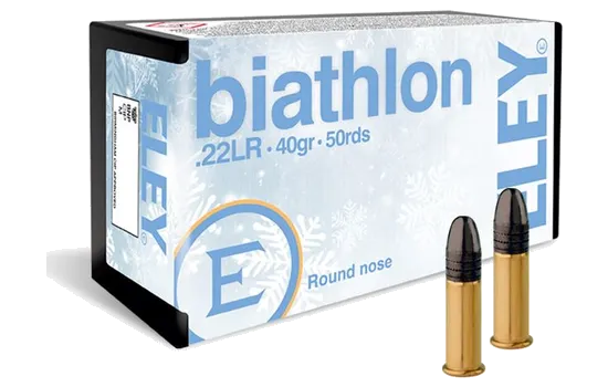 Eley - Biathlon Club — 40 Grains · Lead Round Nose · 20