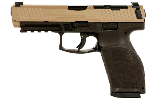 Heckler & Koch - VP9A1 F — 9mm · 10 Round · Black, Flat Dark Earth · 4.53" · Full Size · Striker Fire