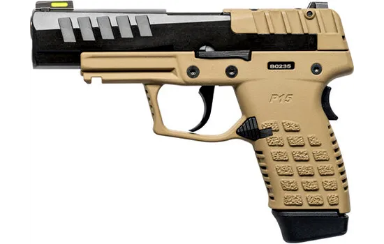 Kel-Tec - P-15 — 9mm · 15 Round · Flat Dark Earth · 4" · Compact · Striker Fire