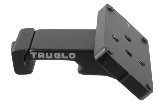 TRUGLO - Offset Red Dot mount — Black