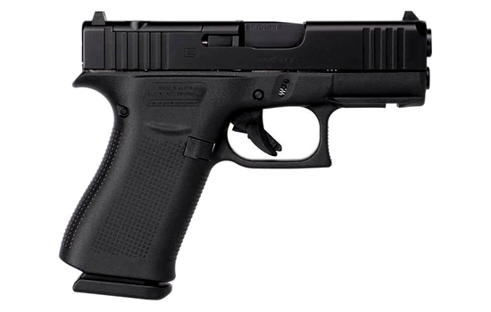 Glock - G43X MOS — 9mm · 10 Round · Black · 3.41" · Subcompact · Striker Fire