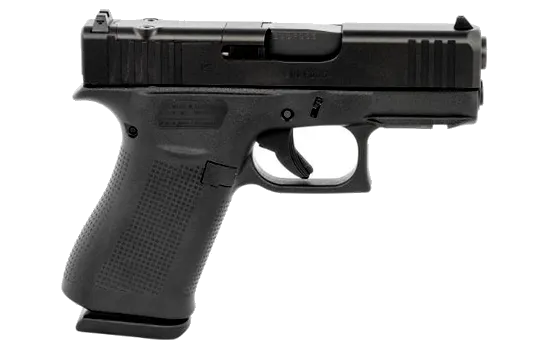 Glock - G43X MOS — 9mm · 15 Round · Black · 3.39" · Subcompact · Striker Fire
